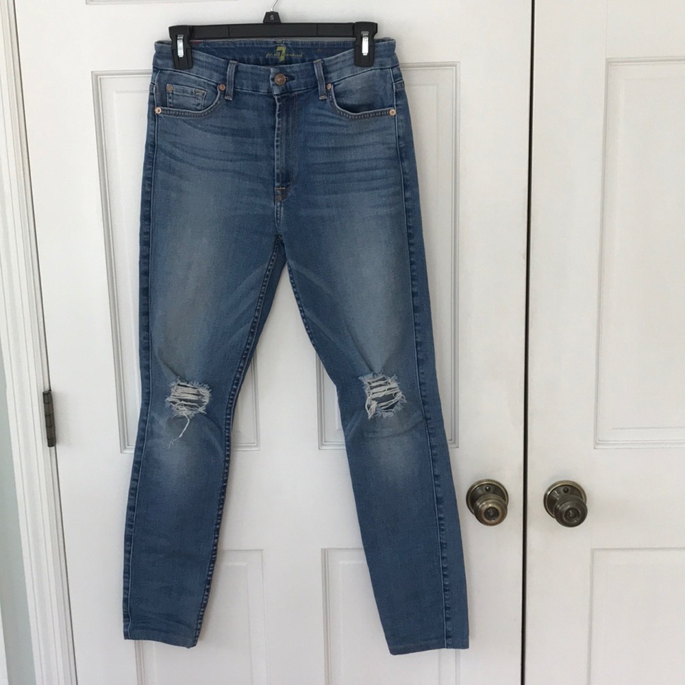 7 for all Mankind The High Waist Skinny